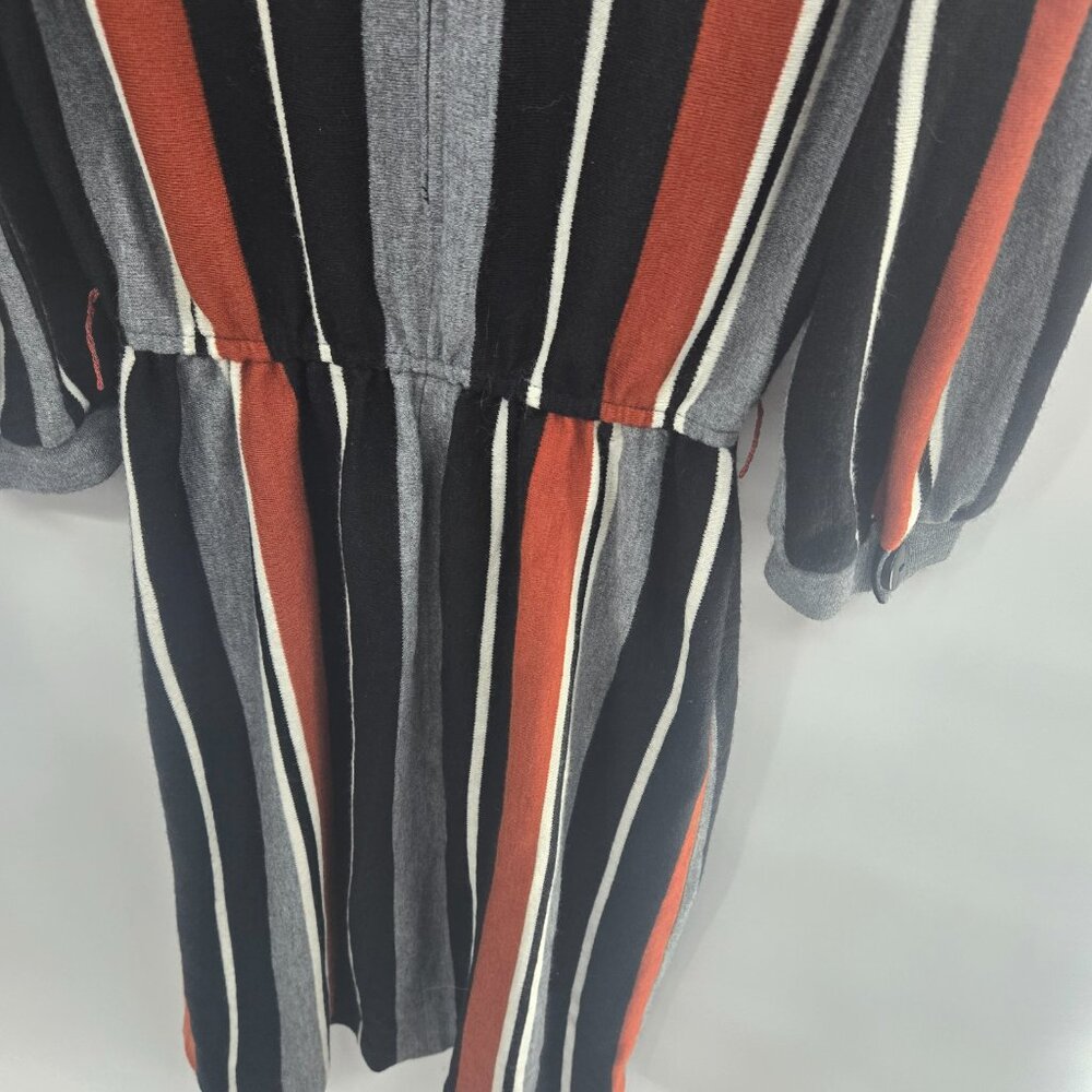 Vintage Leslie Fay X I. Magnin 80s Striped Sweater Dress Estimated Size Medium - Picture 12 of 15